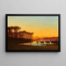 Dawn on the Nile - Charles Théodore Frère — framed artwork on a wall
