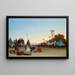 in the Desert - Charles Théodore Frère — framed artwork on a wall