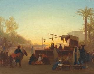 Marche au Caire - Charles Théodore Frère — artwork view