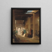 Café maure - Charles Théodore Frère — framed artwork on a wall