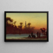 Near Manfalout Egypt - Charles Théodore Frère — framed artwork on a wall