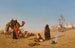 La halte de la caravane - Charles Théodore Frère — artwork view