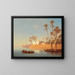 View of Boulak near Cairo, Egypt - Charles Théodore Frère — framed artwork on a wall