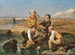 Children on the Beach - Charles Thomas Bale — artwork view