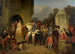The departure of Marie of Burgundy for falcon hunting - Charles Tilmont — artwork view