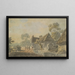 Watermill Painting - Charles Tompkins — framed artwork on a wall