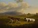Two pointers in a landscape - Charles Towne — artwork view