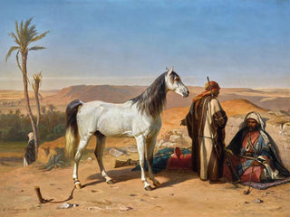 An Arab in the Desert - Charles Tschaggeny — artwork view