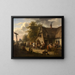 Flemish Fair Painting - Charles Venneman — framed artwork on a wall