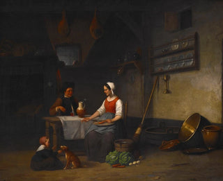 Interior scene - Charles Venneman — artwork view