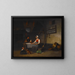 Interior scene - Charles Venneman — framed artwork on a wall