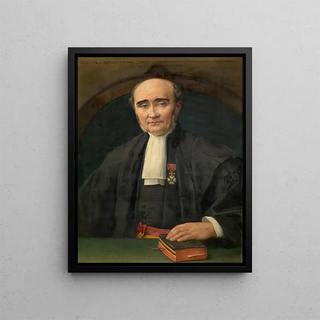 L'avocat Théophile Smekens - Charles Verlat — framed artwork on a wall
