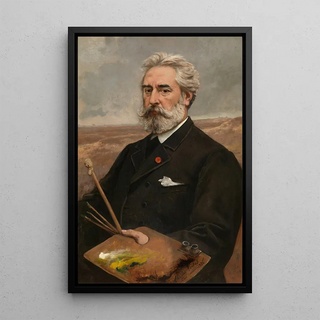 The painter Jean Pierre François Lamorinière - Charles Verlat — artwork view