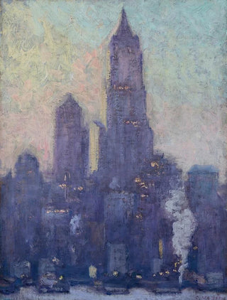 Les premières lumières - Charles Vezin — artwork view