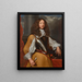 Portrait of a gentleman - Charles Wautier — framed artwork on a wall