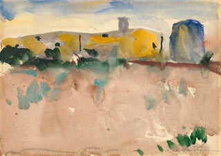 Charles Webster Hawthorne - Ranch House at Evening.webp
