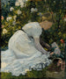 Picking Flowers - Charles Wellington Furse — artwork view