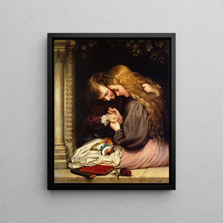L'épine - Charles West Cope — framed artwork on a wall