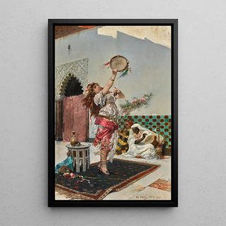 Reproduction of the painting The Dancer - Charles Wilda
