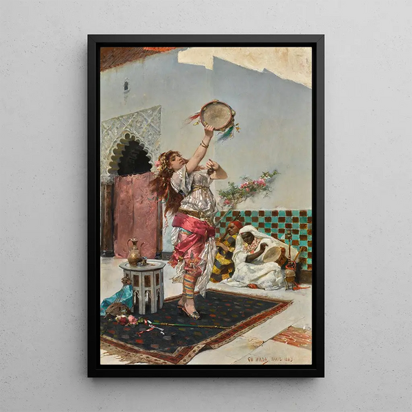 Reproduction of the painting The Dancer - Charles Wilda