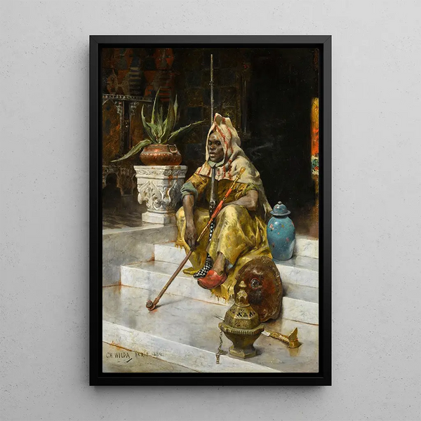 The Guard - Charles Wilda — framed artwork on a wall