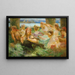 En route pour le festival - Charles William Wyllie — framed artwork on a wall