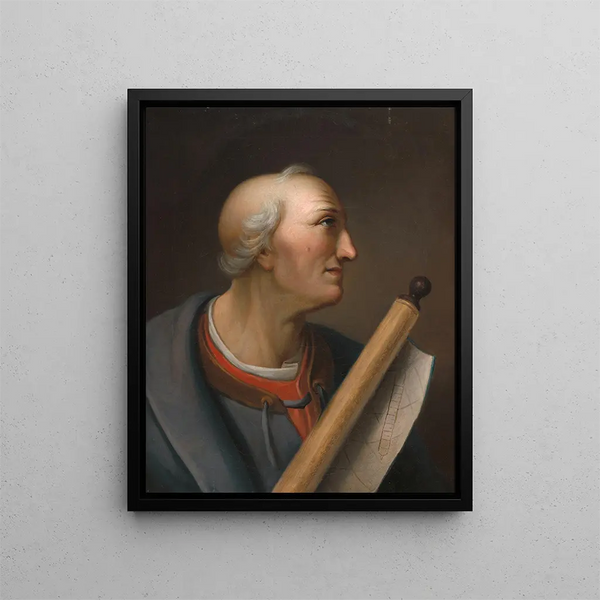 Amerigo Vespucci - Charles Willson Peale — framed artwork on a wall