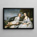 Benjamin and Eleanor Ridgely Laming - Charles Willson Peale — framed artwork on a wall