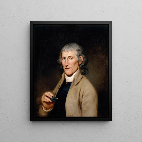 Francis Bailey - Charles Willson Peale — framed artwork on a wall