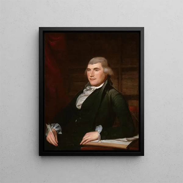 John Nicholson - Charles Willson Peale — framed artwork on a wall