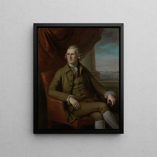 Thomas Willing - Charles Willson Peale — framed artwork on a wall