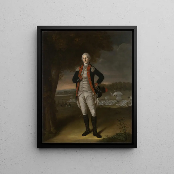 Walter Stewart - Charles Willson Peale — framed artwork on a wall