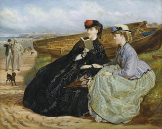 A seaside romance - Charles Wynne Nicholls — artwork view