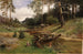 the streamside painting in the forest - Charles XV of Sweden — artwork view