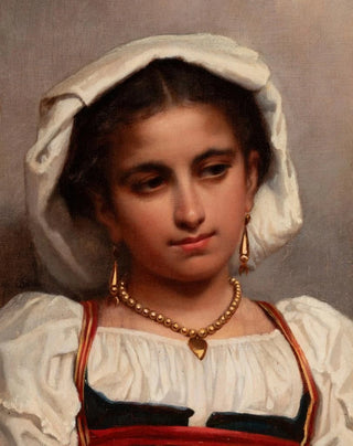 Young girl - Charles de Châtillon — artwork view