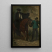 Viatique - Charles de Groux — framed artwork on a wall