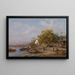 Les Bords du Nil - Charles de Tournemine — framed artwork on a wall