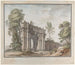 Project of an arch of triumph for the gardens of the Château d'Enghien in Belgium - Charles de Wailly — artwork view