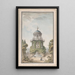 Reproduction of the painting Project for the Temple of Apollo in the Gardens of Château d'Enghien, Belgium - Charles de Wailly