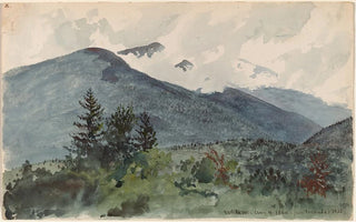 Montagnes Blanches depuis Fernald's Hill - Charles de Wolf Brownell — artwork view