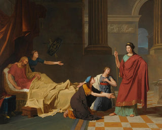 Les Filles de Plias demandant à Madame le rajeunissement de leur père - Charles-Édouard Chaise — artwork view