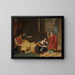 Les Filles de Plias demandant à Madame le rajeunissement de leur père - Charles-Édouard Chaise — framed artwork on a wall