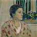 Charlotte Moser sister of the artist - Koloman Moser — artwork view