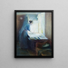 Bread Baking Painting - Charlotte Mannheimer — framed artwork on a wall