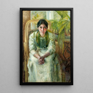 Reproduction of the painting Madame Fernanda Nylund - Charlotte Mannheimer