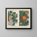 Fruit, cucumber and melon - Charlotte Mary Yonge — framed artwork on a wall