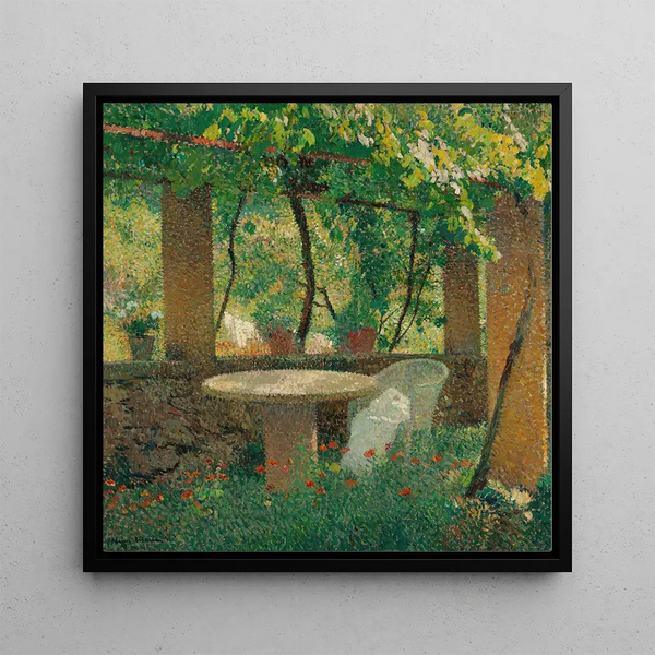 Charmille - Henri Martin — framed artwork on a wall