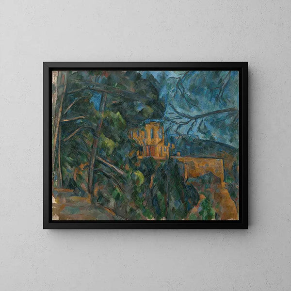 Reproduction of the painting Château Noir Painting - Paul Cézanne