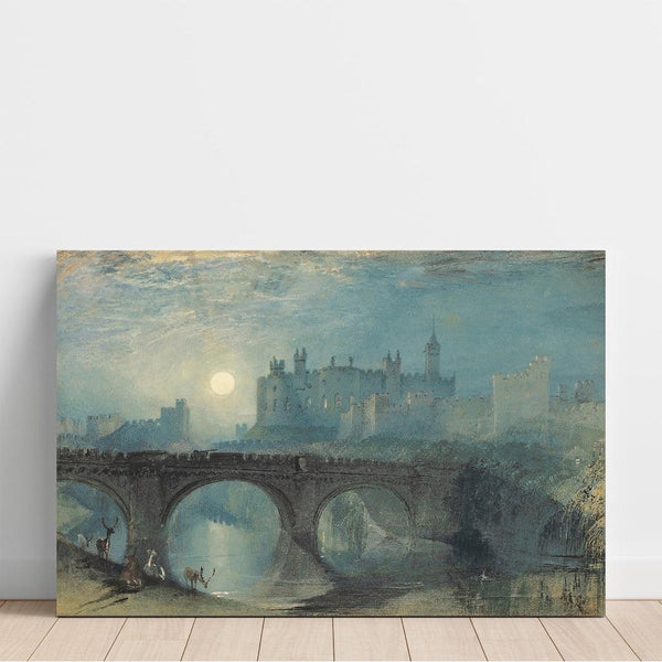 Reproduction of the painting Château d'Alnwick - Joseph Mallord William Turner
