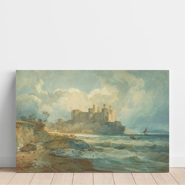 Reproduction of the painting Château de Conway, North Wales - Joseph Mallord William Turner